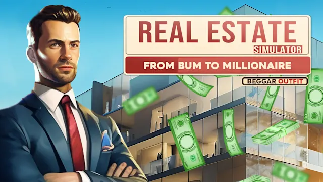 REAL ESTATE Simulator – FROM BUM TO MILLIONAIRE: Beggar Outfit