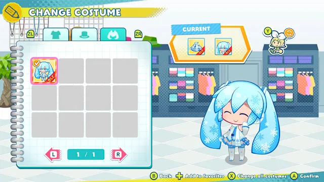 Premium DLC "SNOW MIKU Sky Town" screenshot 1