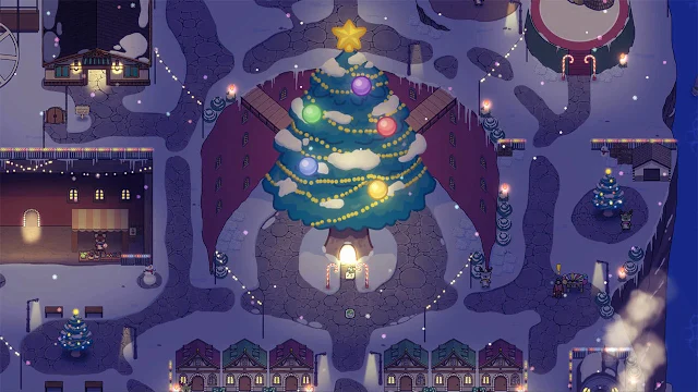 Ogu and the Secret Forest - Winter Festival Blast screenshot 0