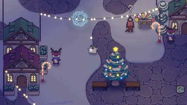 Ogu and the Secret Forest - Winter Festival Blast screenshot 1