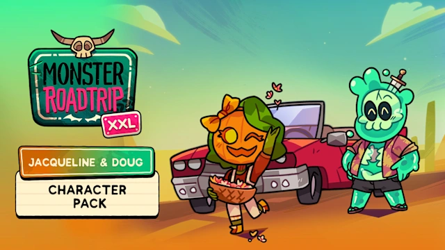 Monster Roadtrip - Jacqueline and Doug (Playable Character Pack)