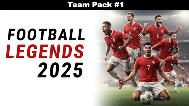 Football Legends 2025 Team Pack #1