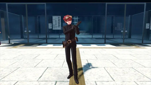 Digimon Story Time Stranger - Costume Public Safety Suit & Special Supplies Set screenshot 0