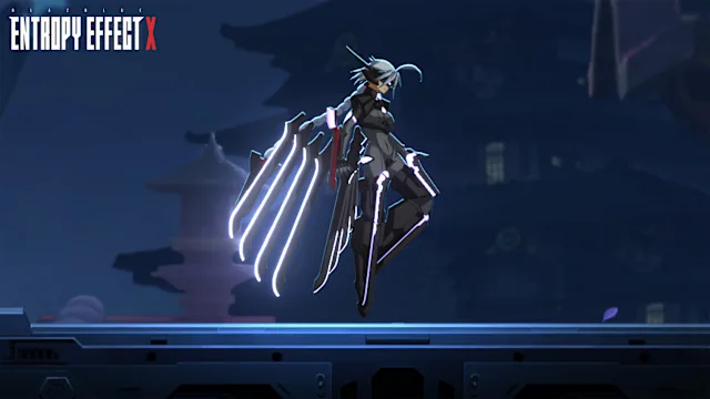 Blazblue Entropy Effect X - Λ-No.11-Palette:  [Black and White]