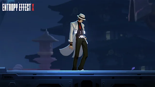 Blazblue Entropy Effect X - Hazama Palette:  [Black and White]