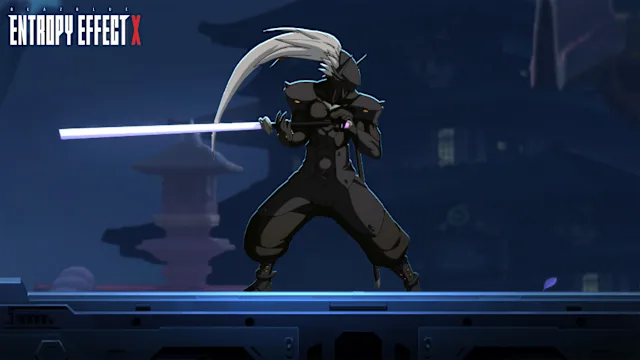 Blazblue Entropy Effect X - Hakumen Palette: [Black and White]