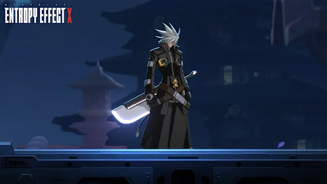 Blazblue Entropy Effect X - Ragna Palette: [Black and White]