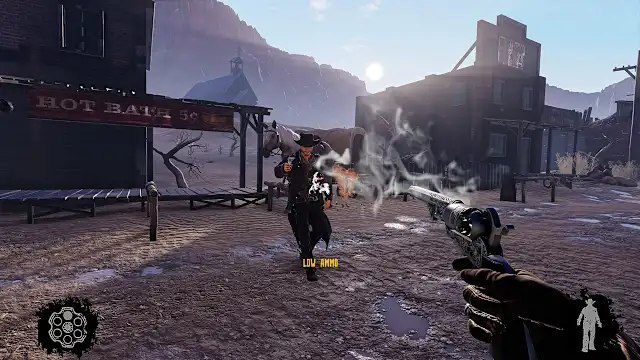 Cowboy Duel: Red Wild West Massacre – Bounty Boost screenshot 0