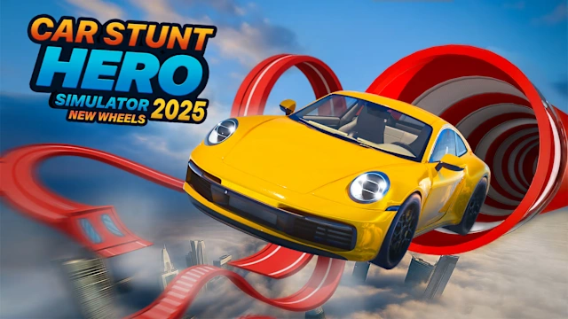 Car Stunt Hero Simulator 2025: New Wheels