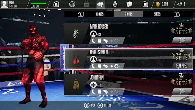 Real Boxing 2: Remastered - DeathShroud DLC screenshot 5