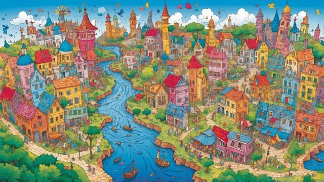 Splash of Color: Cities DLC screenshot 1