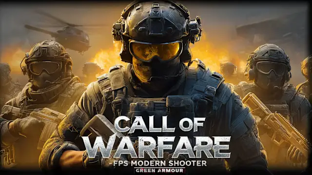 Call of Warfare - FPS MODERN SHOOTER: Green Armour