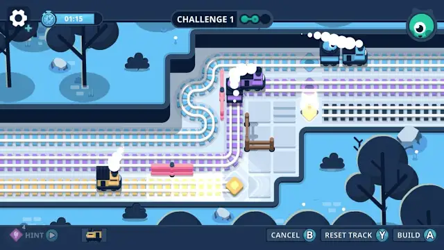Rail Rescue: Puzzle Lines - Challenge Track screenshot 0