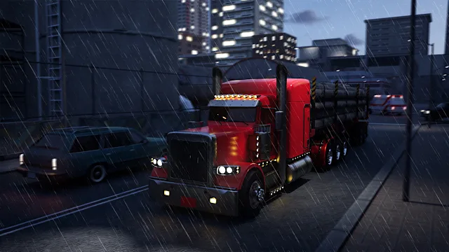 Truck Simulator 25 - American Driver: Coin Rush screenshot 1