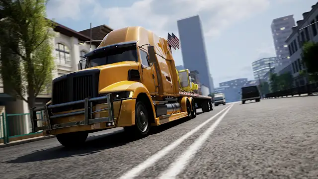 Truck Simulator 25 - American Driver: Coin Rush screenshot 0
