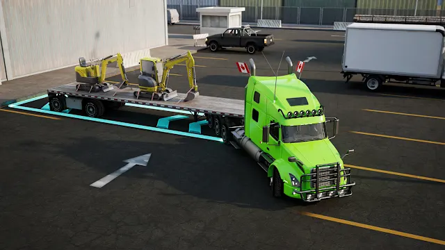 Truck Simulator 25 - American Driver: Coin Rush screenshot 5