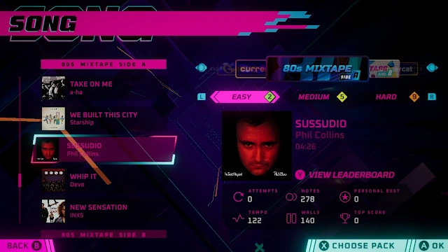 Synth Riders: 80s Mixtape Side A Music Pack screenshot 0
