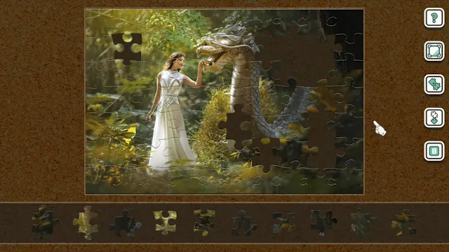 Mystic Forest Maidens: The Digital Canvas 6 screenshot 0