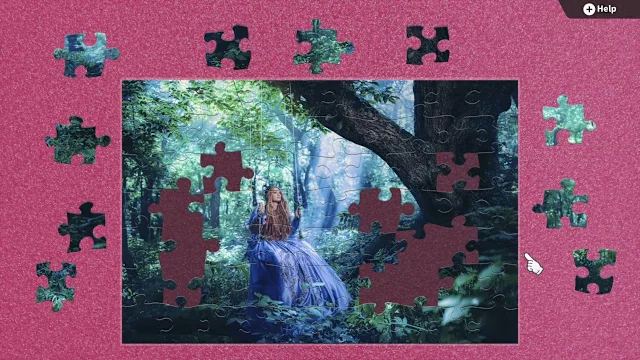 Mystic Forest Maidens: The Digital Canvas 6 screenshot 1
