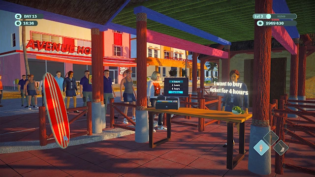Waterpark Simulator 25: Bonus Funds screenshot 1
