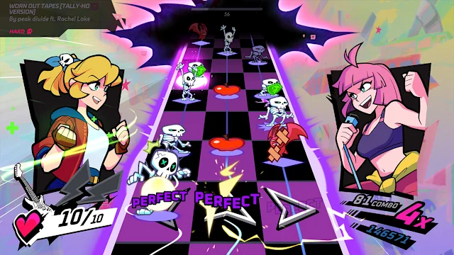 Rift of the NecroDancer: UNBEATABLE - "WORN OUT TAPES [tally-ho version]" screenshot 1