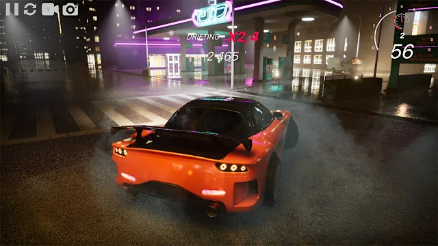 Hashiriya Drifter-Car Racing,Drift,Drag REMASTER: Extra Funds screenshot 0