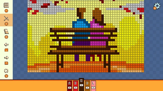 Pixel Cross Stitch Color by Number Seasons Collection: Autumn 2 screenshot 2