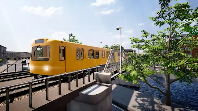 Subway Simulator 2025 - City Train: New Style screenshot 0