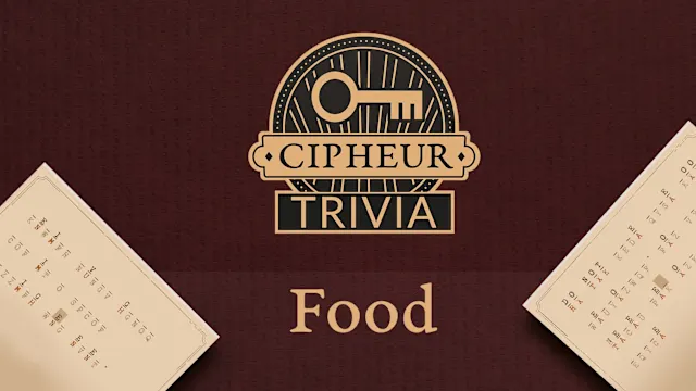 Cipheur: Trivia Food