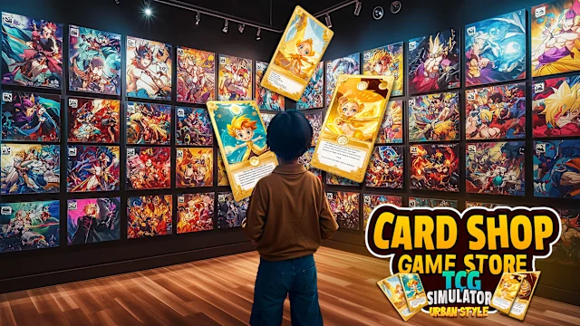 CARD SHOP GAME STORE - TCG SIMULATOR: Urban Style