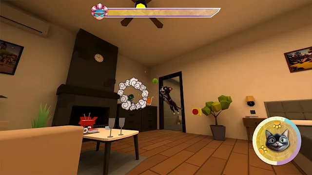 Evil Cat Simulator vs Granny: Chaos Splash screenshot 1