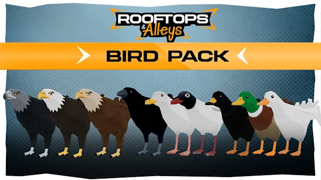 Rooftops and Alleys: The Parkour Game - Bird Pack DLC