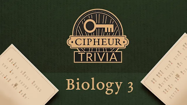 Cipheur: Trivia Biology 3