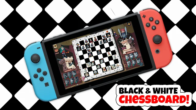 Black & White Chessboard