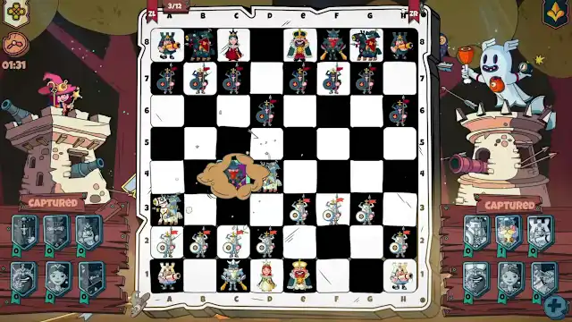 Black & White Chessboard screenshot 1