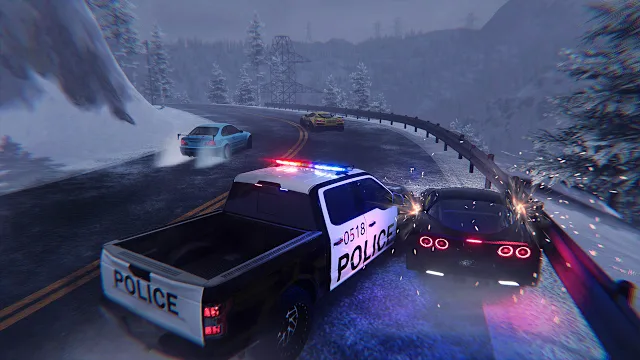 Police Chase Simulator: Highway Racers Pursuit – Custom Nitro screenshot 2