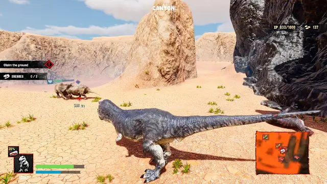 Dinosaur Survival Simulator - Prehistoric RPG: Hunter Balance screenshot 0
