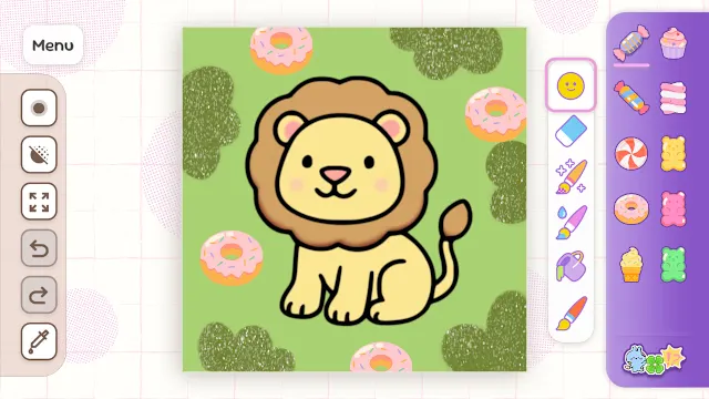Happy Pack: Easy Coloring - 100+ Pages for Kids & Family screenshot 0