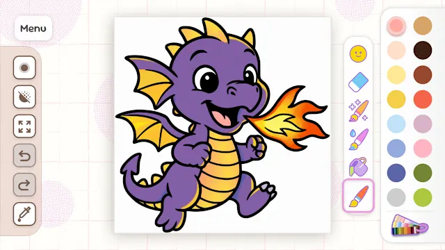 Happy Pack: Easy Coloring - 100+ Pages for Kids & Family screenshot 3