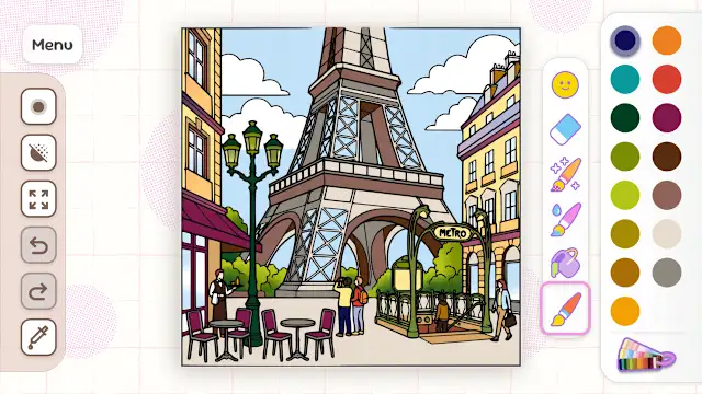 Relax Pack: Calm Coloring Pages - 100+ Soothing Drawings screenshot 0