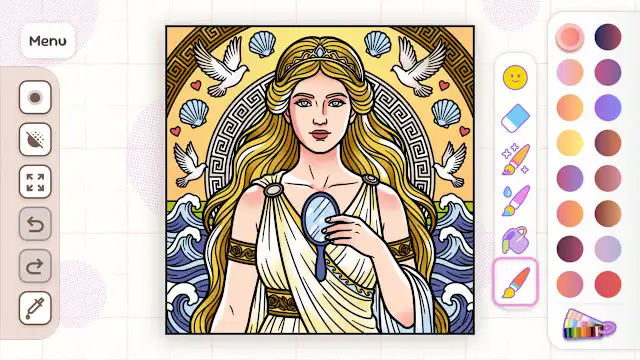Relax Pack: Calm Coloring Pages - 100+ Soothing Drawings screenshot 5
