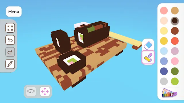 3D Pack: Blocky Voxel Coloring & Cube Art - 30+ Models screenshot 4