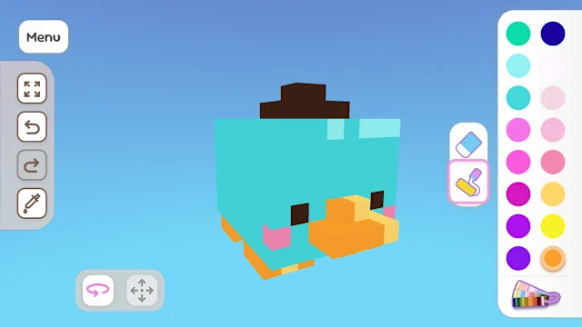 3D Pack: Blocky Voxel Coloring & Cube Art - 30+ Models screenshot 2