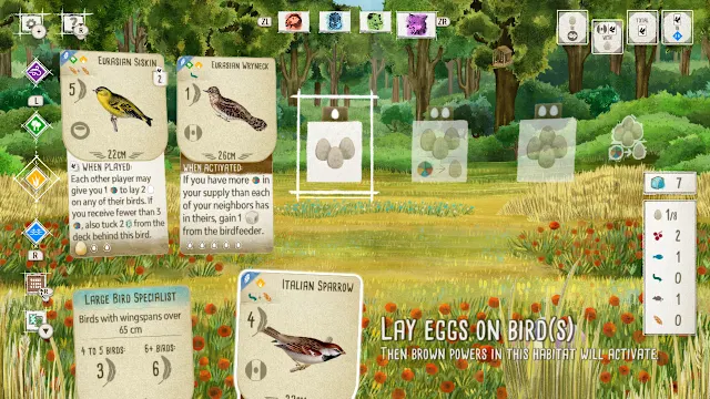 Wingspan Bird Pack: Birds of Continental Europe screenshot 4