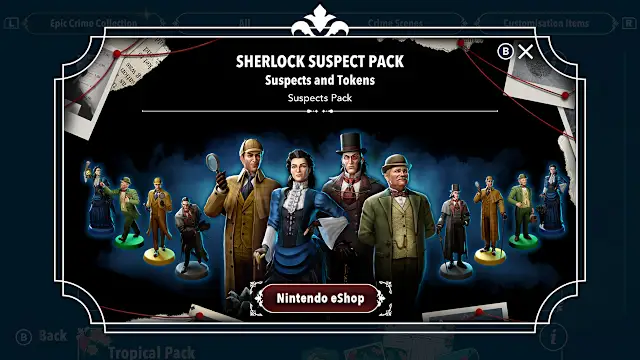 Clue: Sherlock Suspect Pack screenshot 1