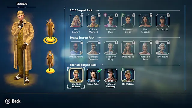 Clue: Sherlock Suspect Pack screenshot 3