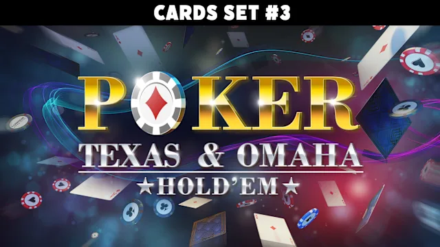 Poker - Texas & Omaha Hold'em Cards Set #3