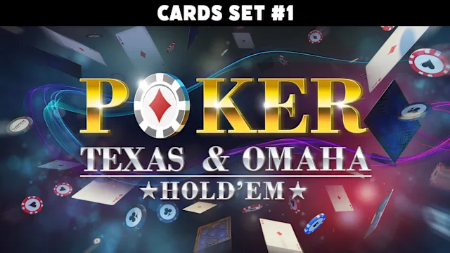 Poker - Texas & Omaha Hold'em Cards Set #1