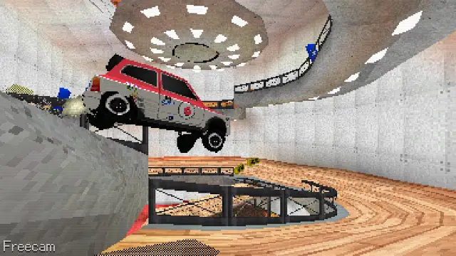 Parking Garage Rally Circuit - European Tour screenshot 2