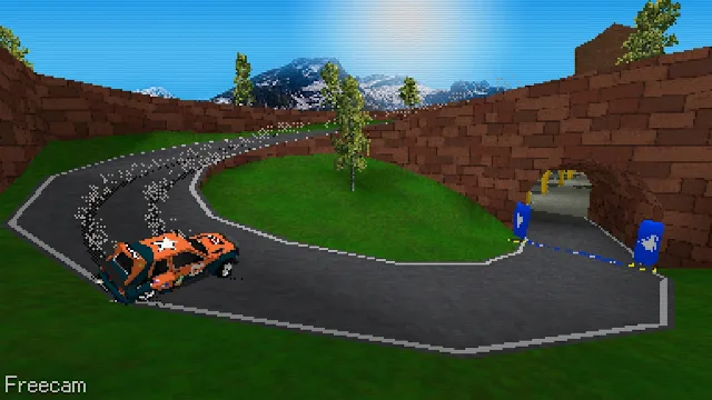 Parking Garage Rally Circuit - European Tour screenshot 1